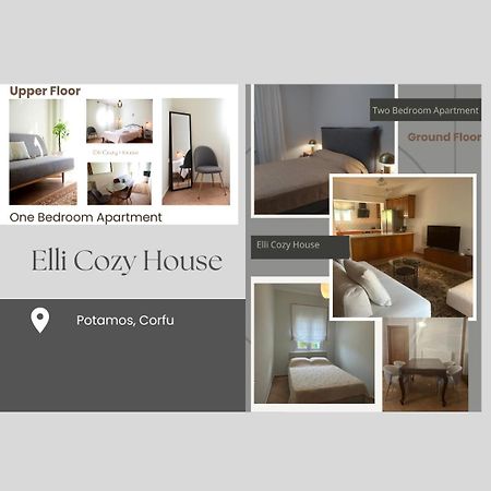 Elli Cozy House Apartman Pótamosz Kültér fotó